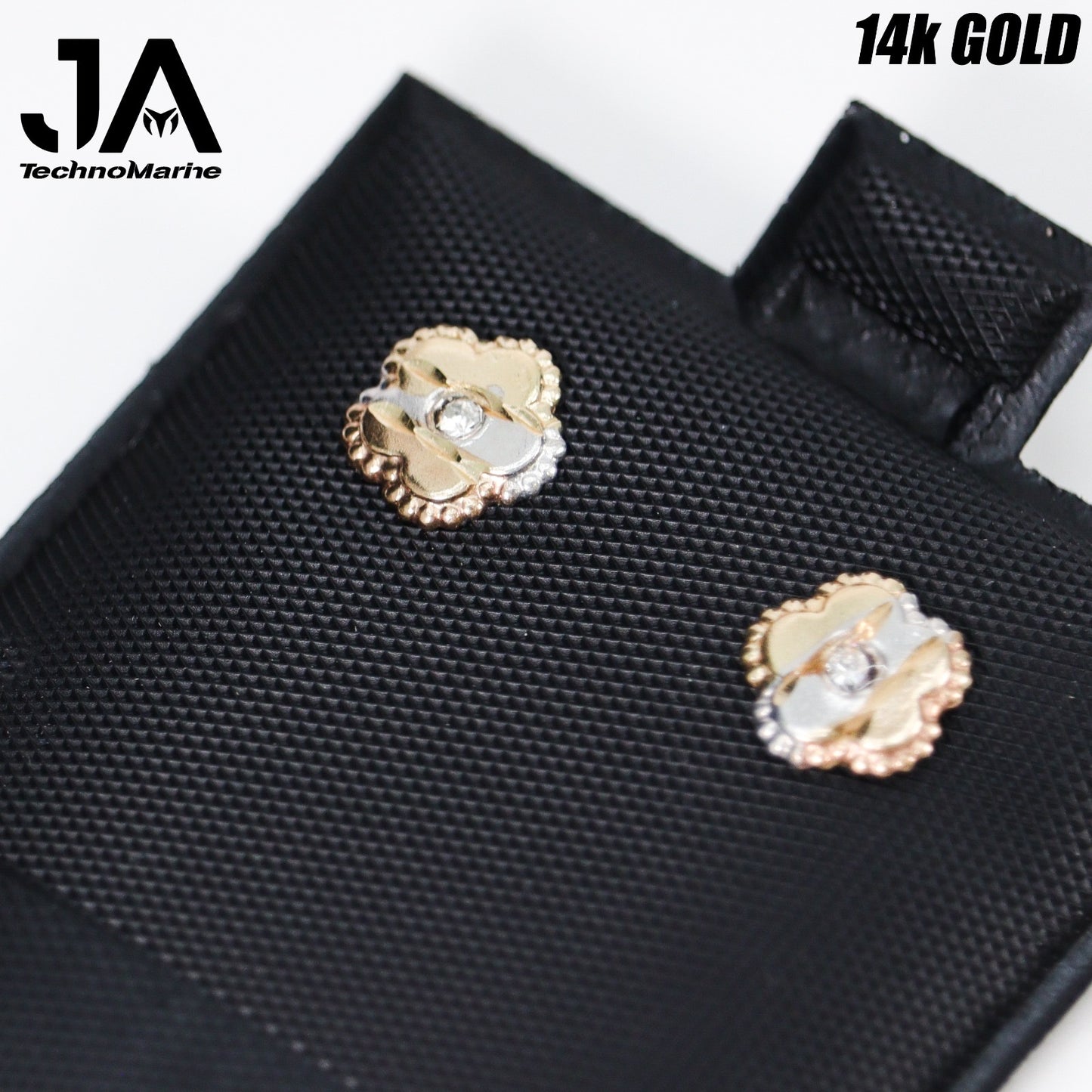 Round zirconias in 3 mm in 14 carats