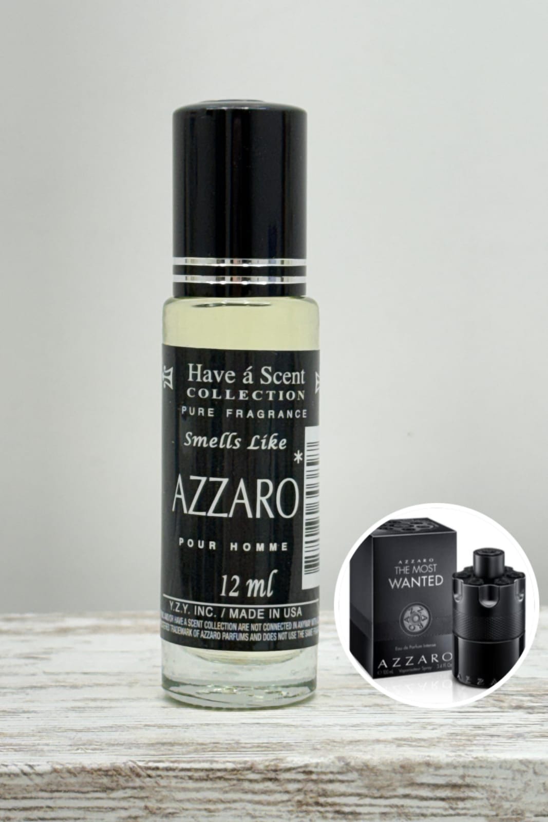 Perfume en Aceite azzaro 12 ml
