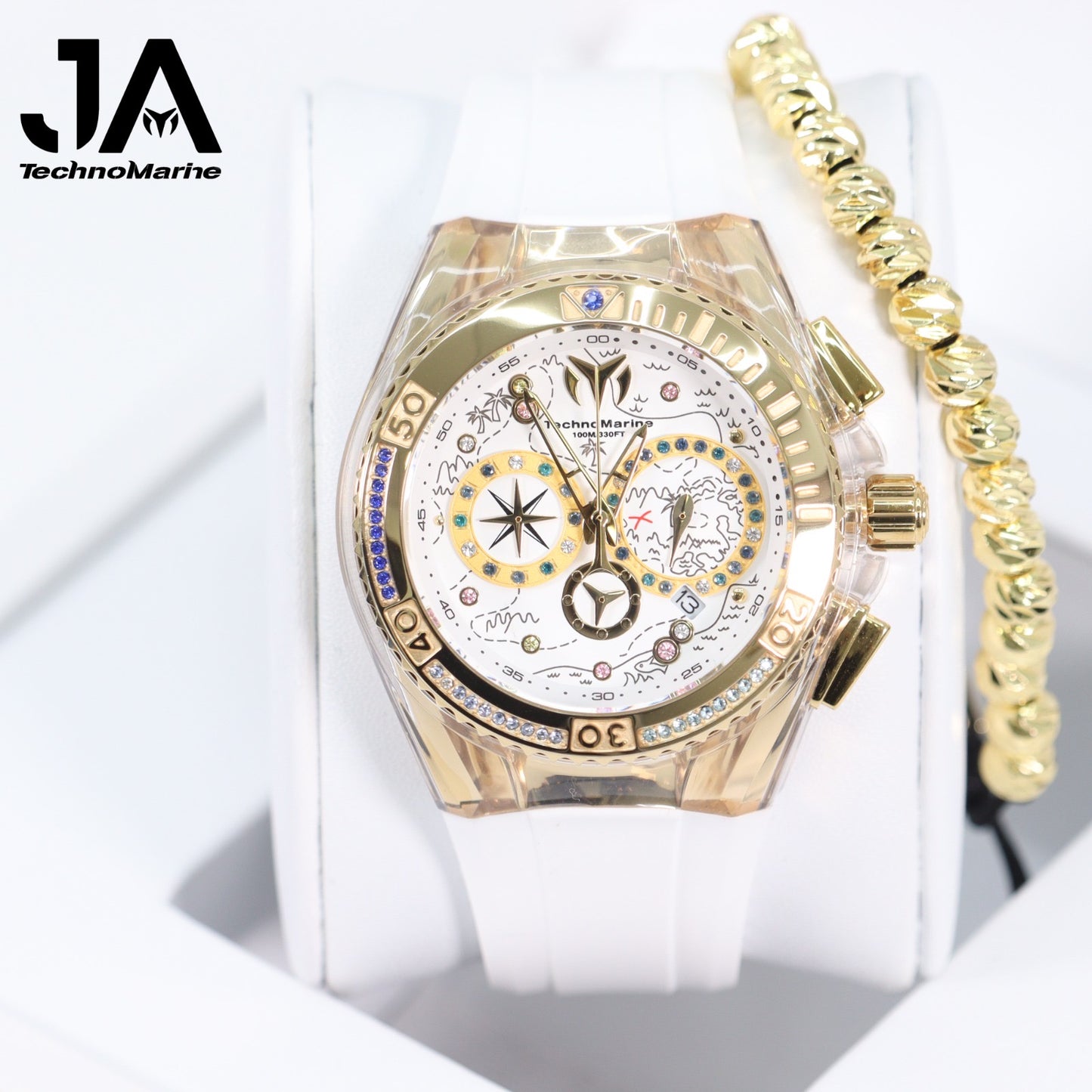 TechnoMarine Cruise Dream Women's Watch - 40mm Gold