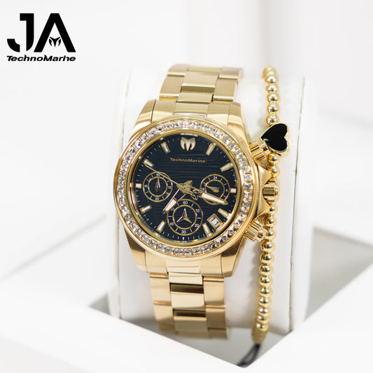 Technomarine Mujer Manta Ray Chronograph Quartz White Dial 38 mm