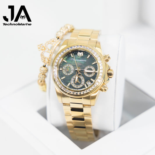 Technomarine Mujer Manta Ray Chronograph Quartz White Dial 38 mm