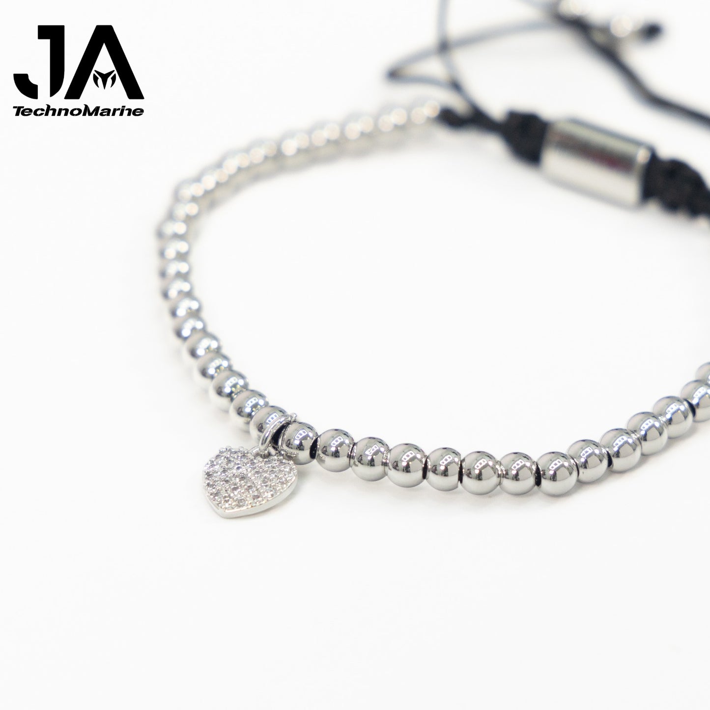 Pulsera Mujer Plata Ajustable Stainless Steel