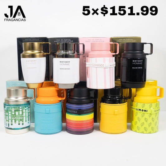 5 × 151.99 variedad de Odyssey + 5 % Descuento Adicional