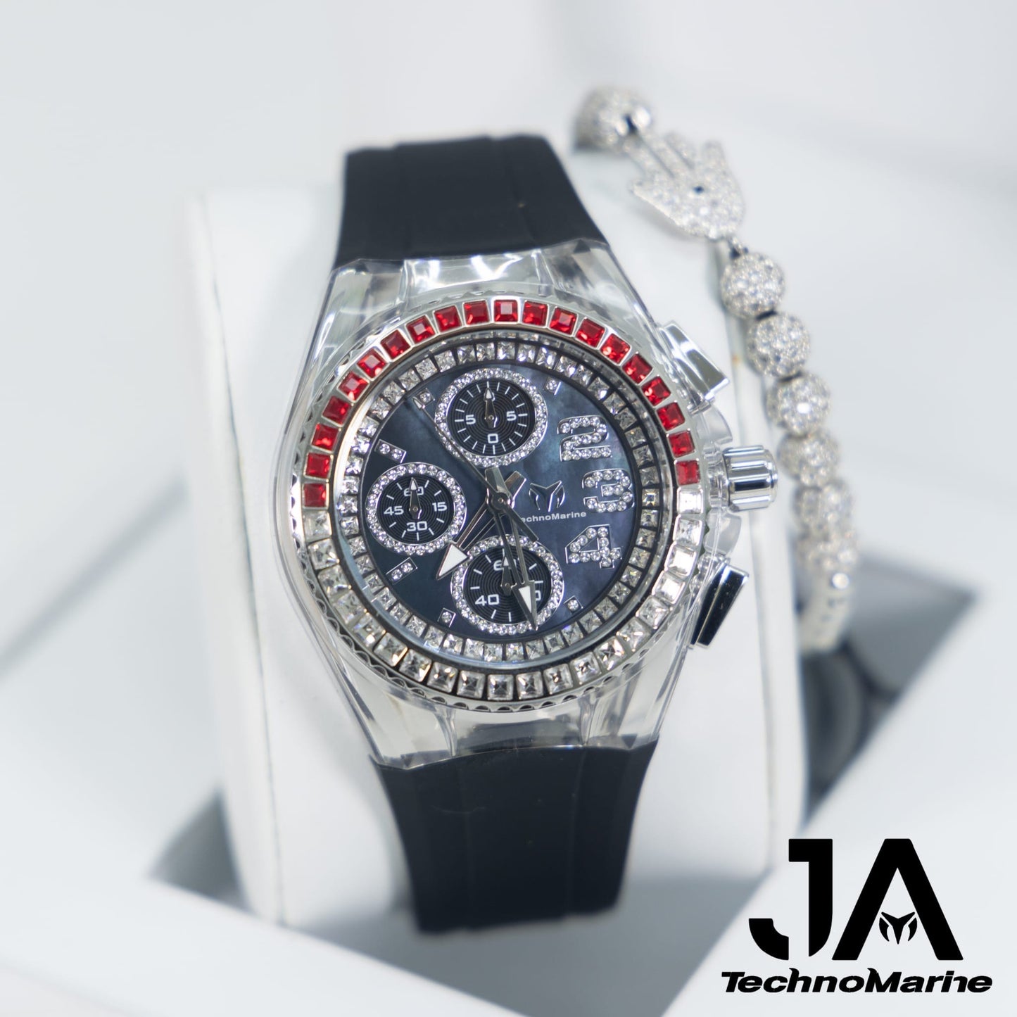 Technomarine Cruise Glitz 40mm Silver with Stones Arrival