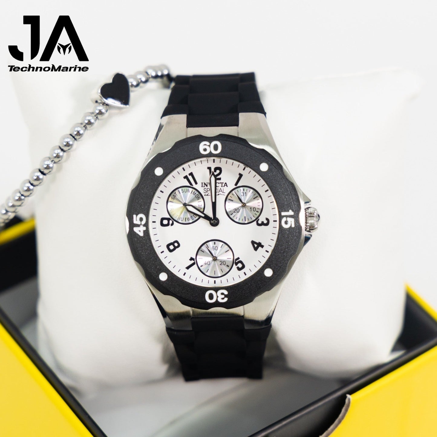 🎁 Invicta Angel Lady Black - Ladies Watch Quartz 38mm (Discount)