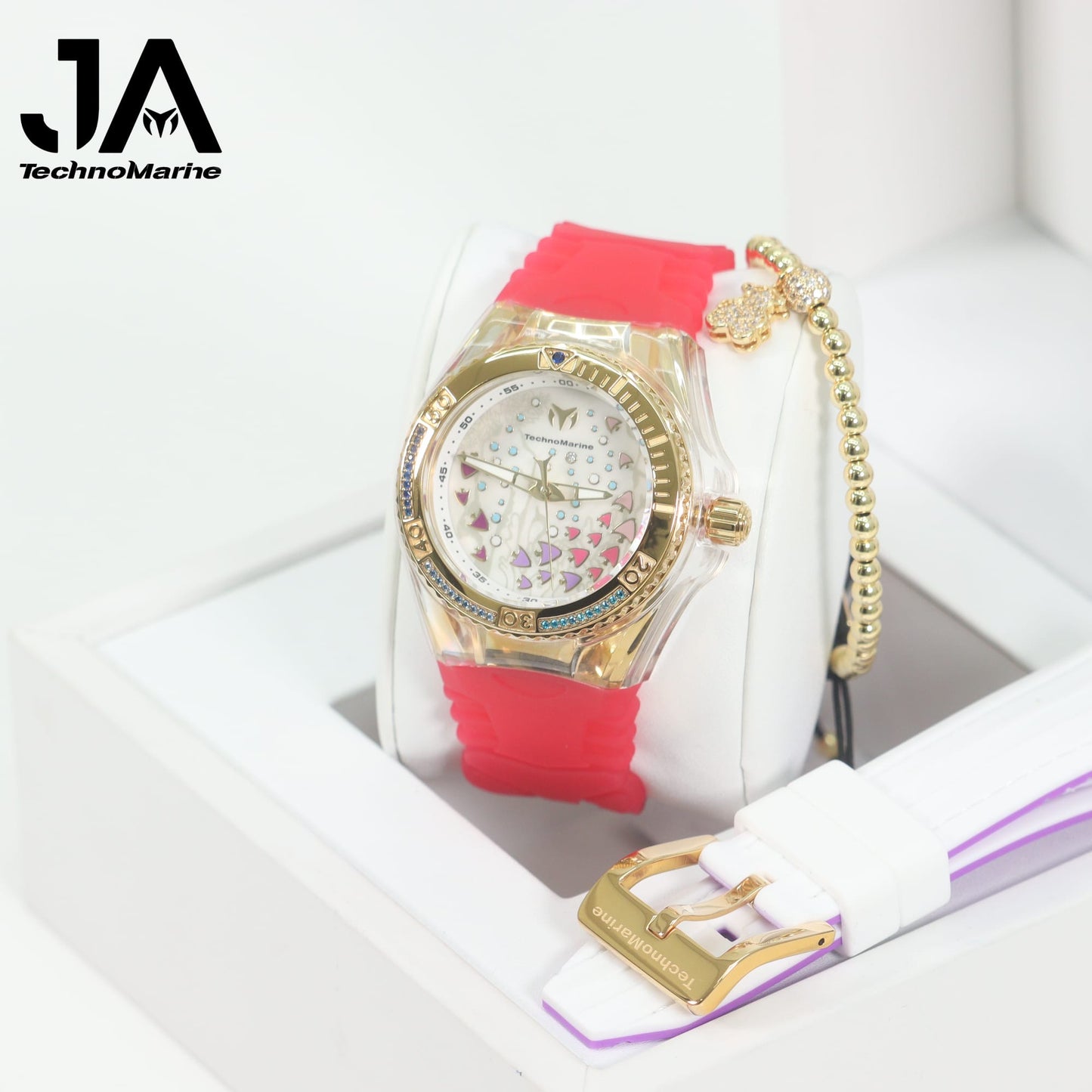 Technomarine Colección Dreams Cruise Oro 40 mm Dos Correas
