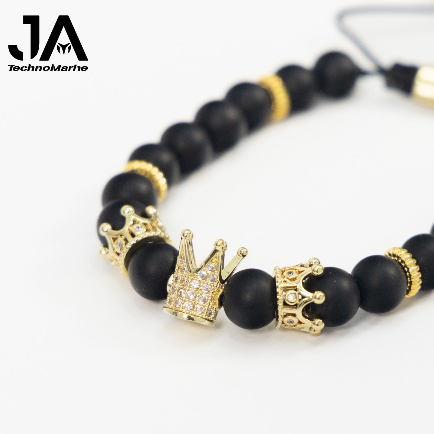 Pulsera Para Hombres Ajustable Color Oro