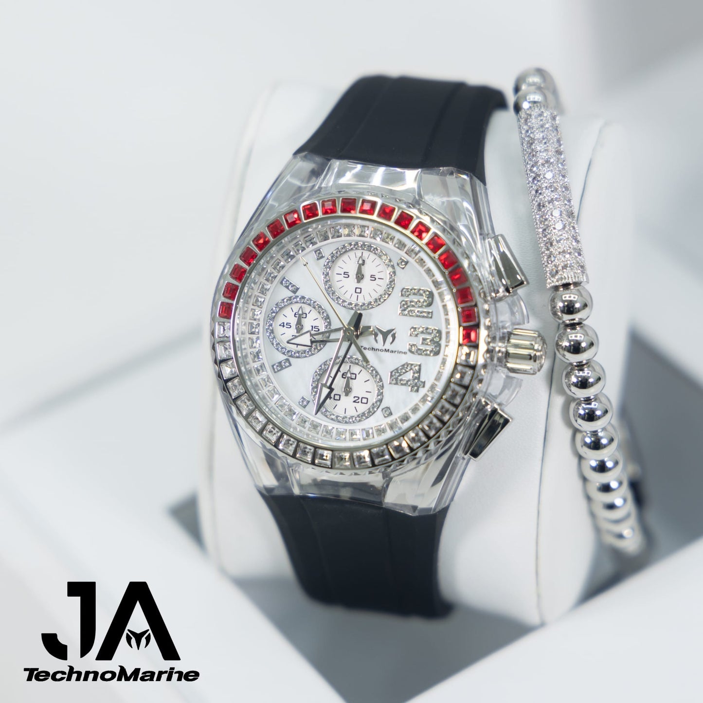 Technomarine Cruise Glitz 40mm Silver with Stones Arrival
