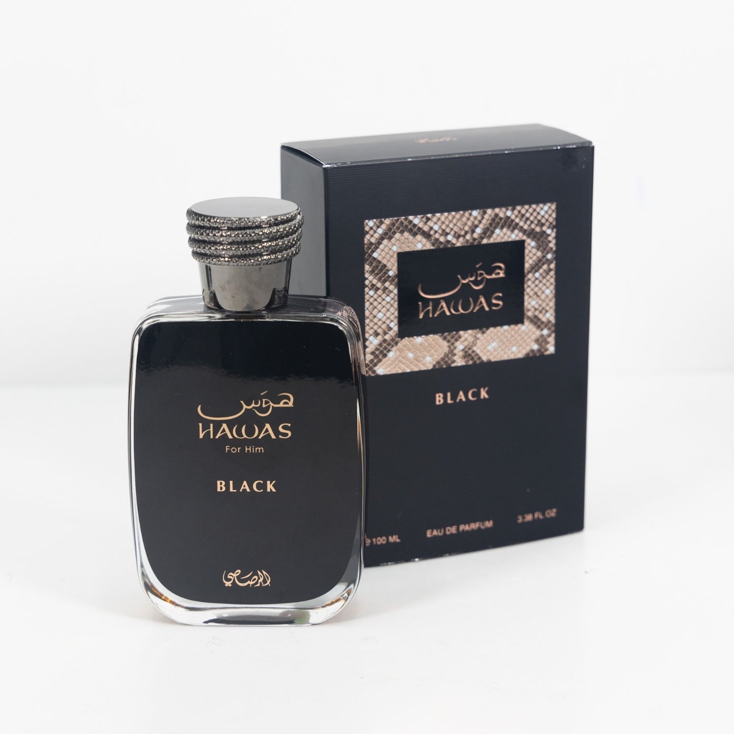 Hawas Black Eau de Parfum 3.4oz más 5 % Descuento Adicional