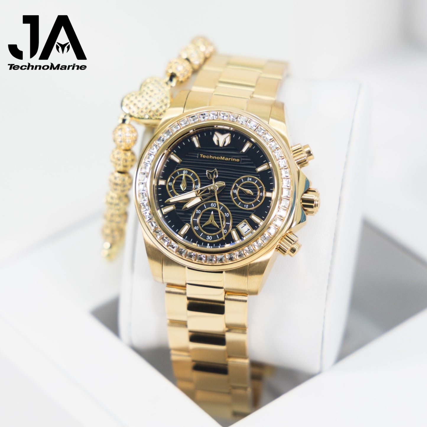 Technomarine Mujer Manta Ray Chronograph Quartz White Dial 38 mm