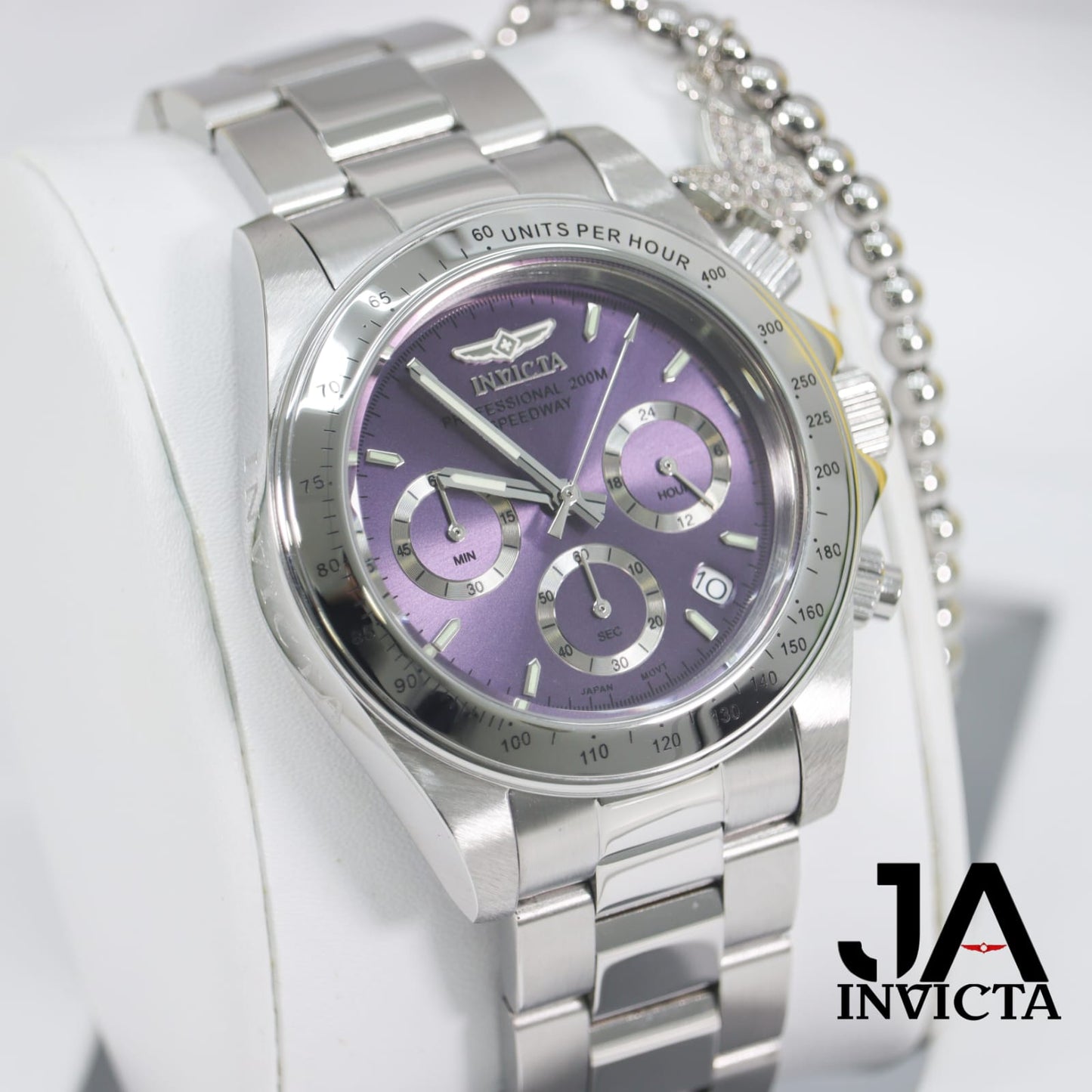 Invicta Speedway Unisex Watch - 39.5mm, Steel