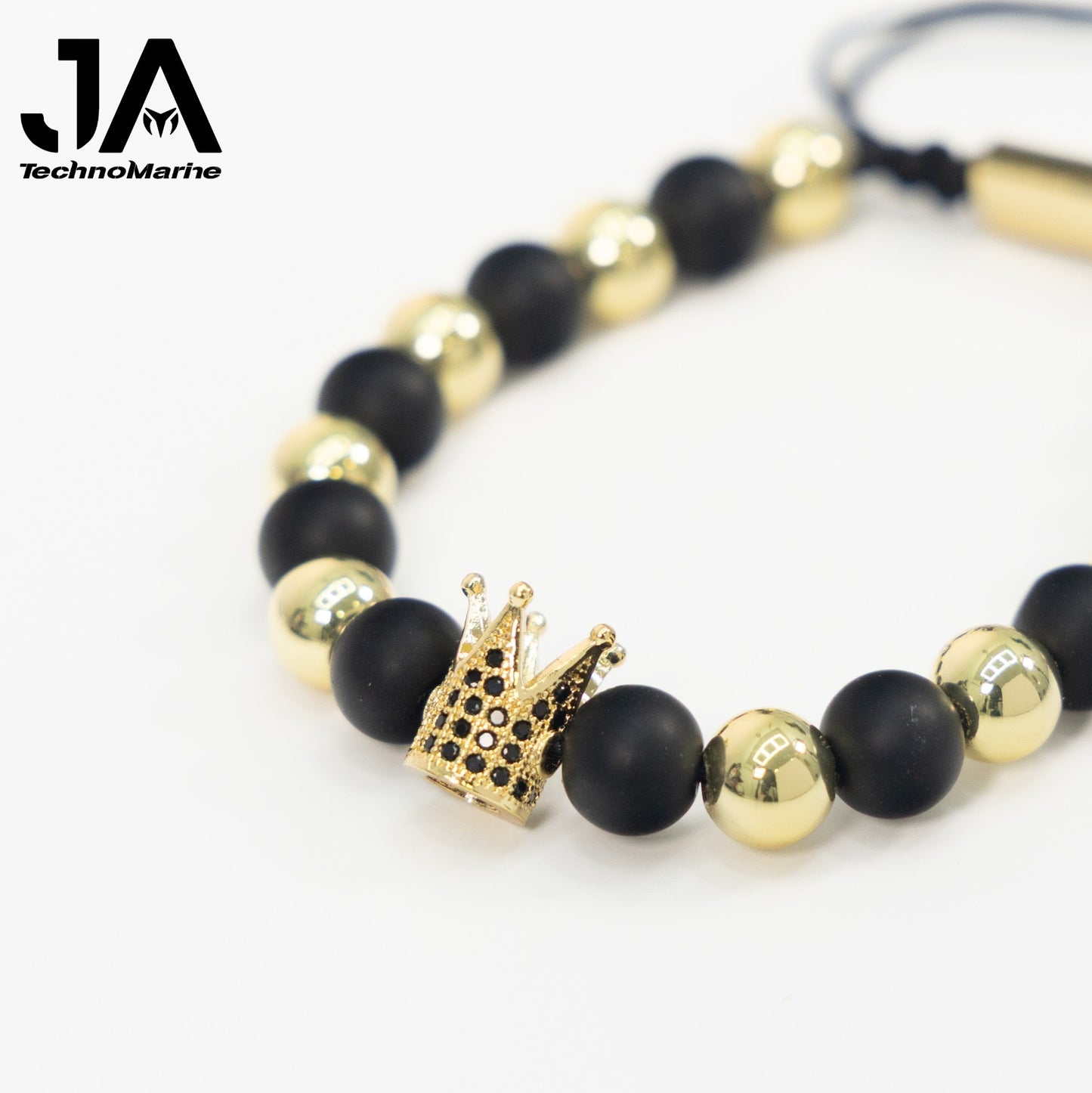 Pulsera Para Hombres Ajustable Color Oro