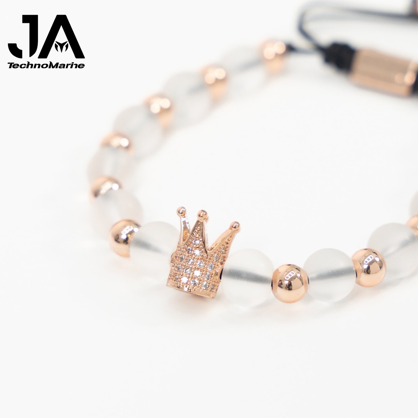 Pulsera Para Hombres Ajustable Color Rose Gold