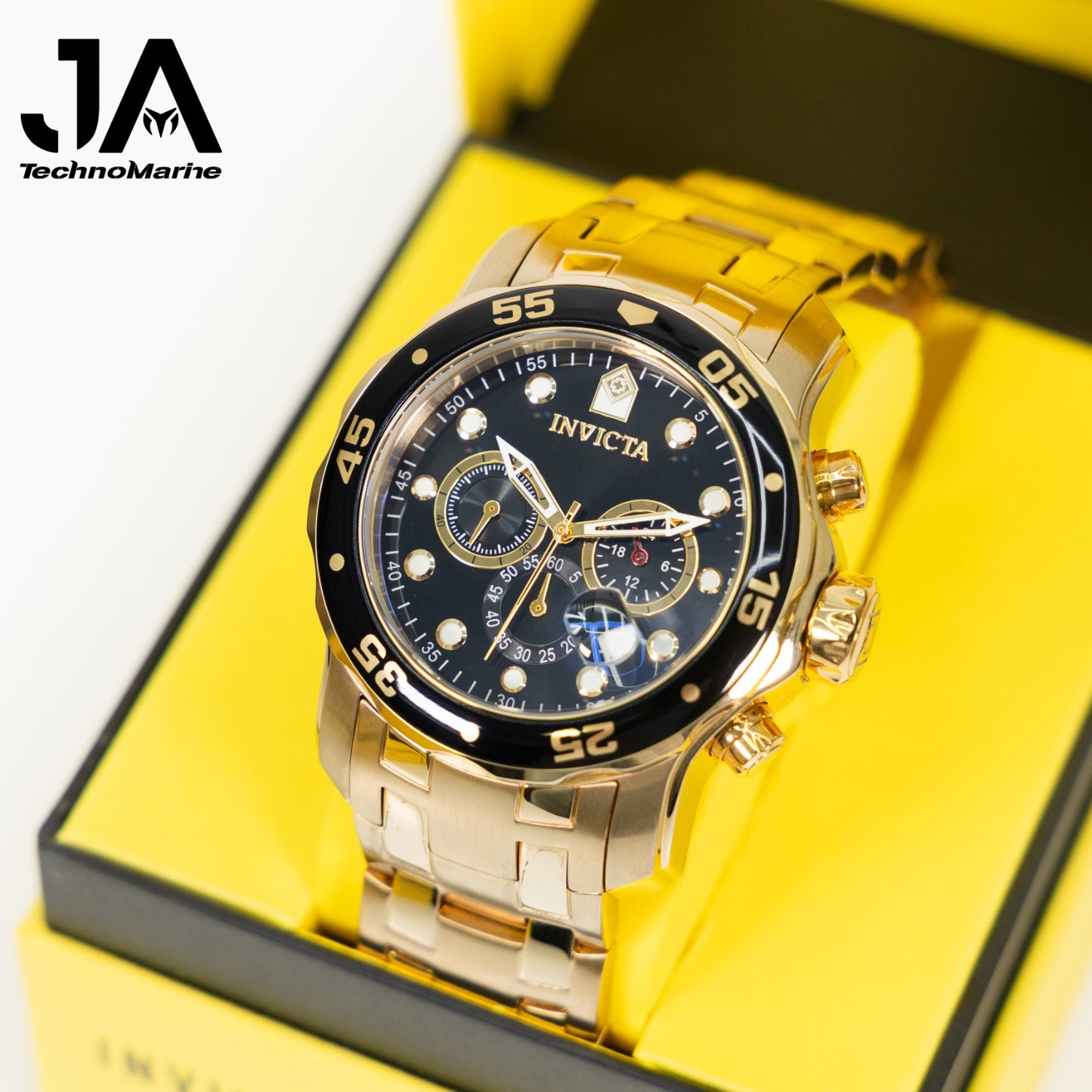 Invicta Pro Diver SCUBA Men's Watch - 48mm. Gold