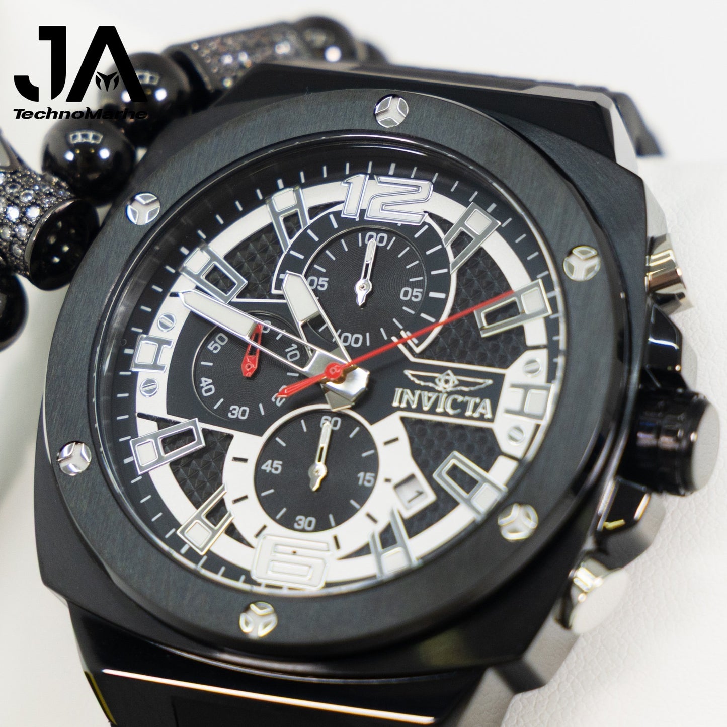 Invicta Racing Turbo Men's Watch - 47mm. Black