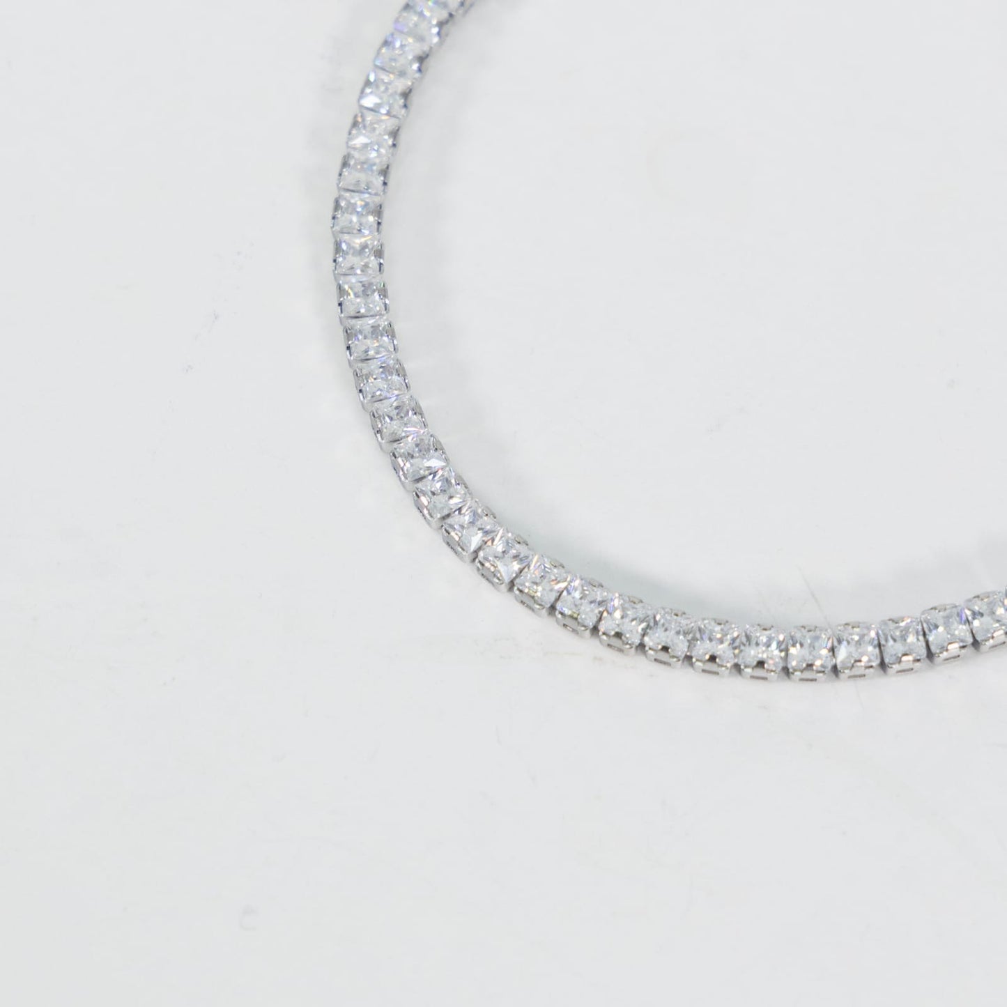 Pulsera Stainless Steel Plata Ajustable