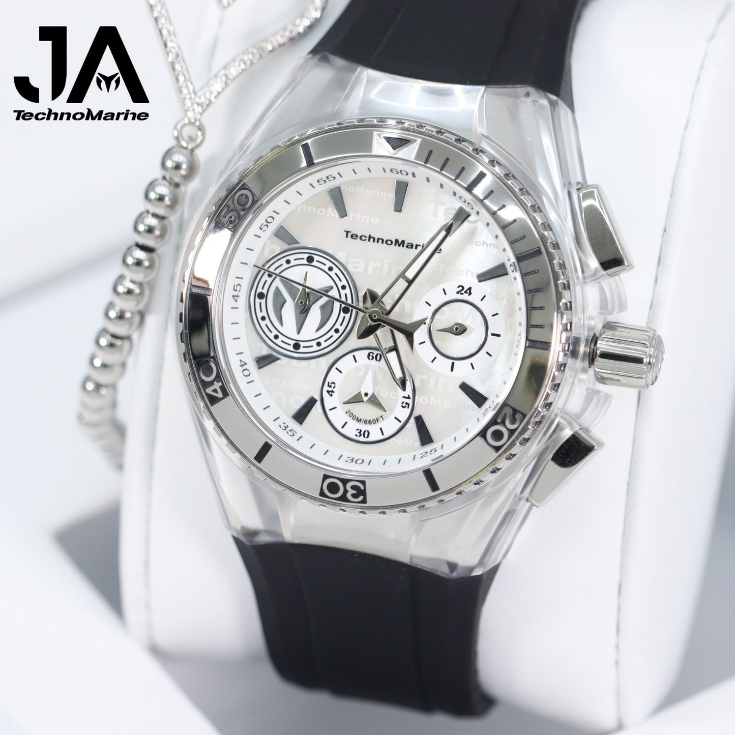 Technomarine Women's Cruise Quartz Watch Silver 40mm