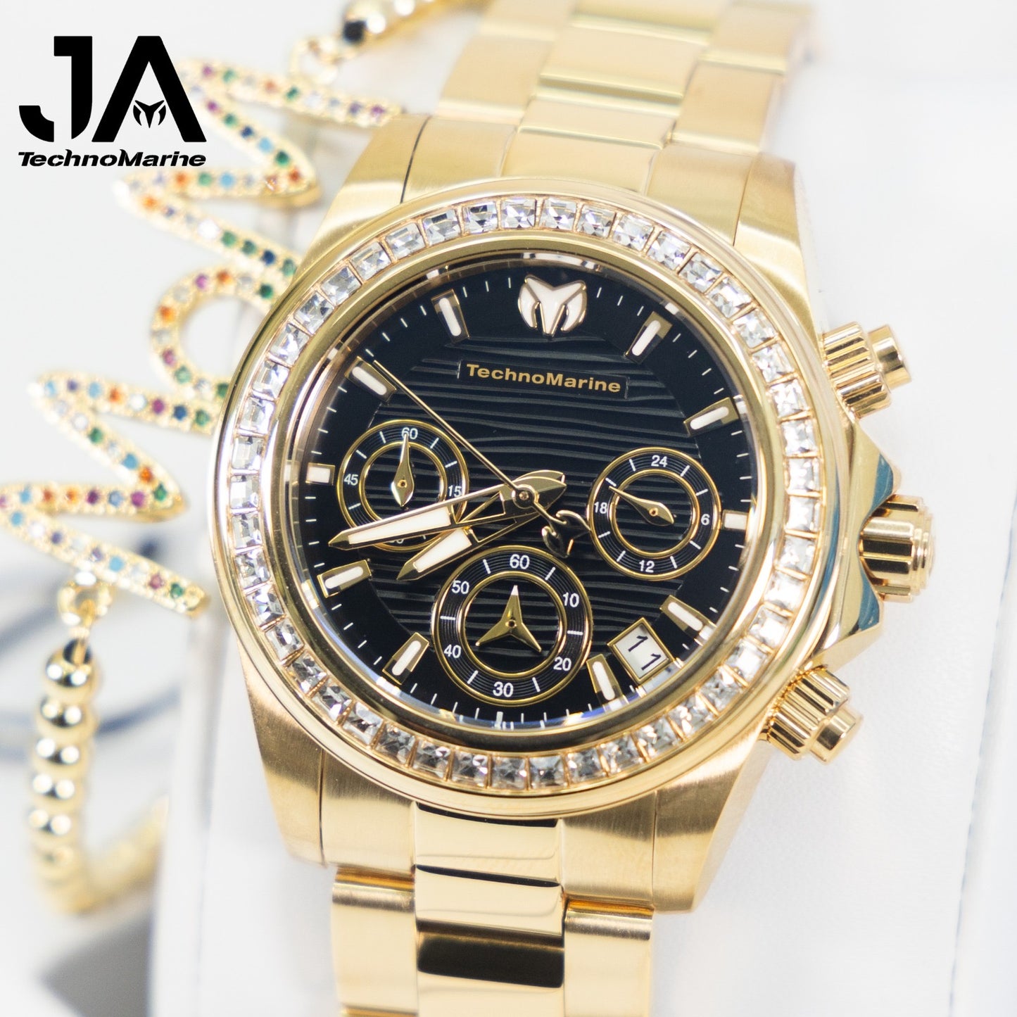 Technomarine Mujer Manta Ray Chronograph Quartz White Dial 38 mm