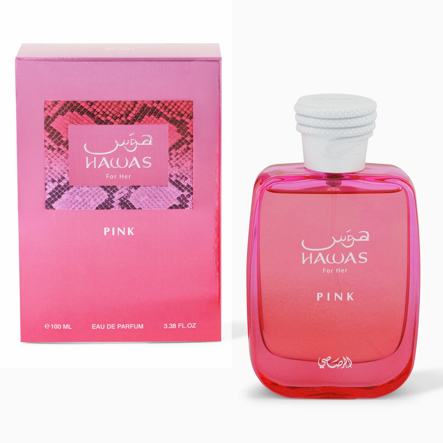 Hawas Pink Rasasi for women 3.4oz