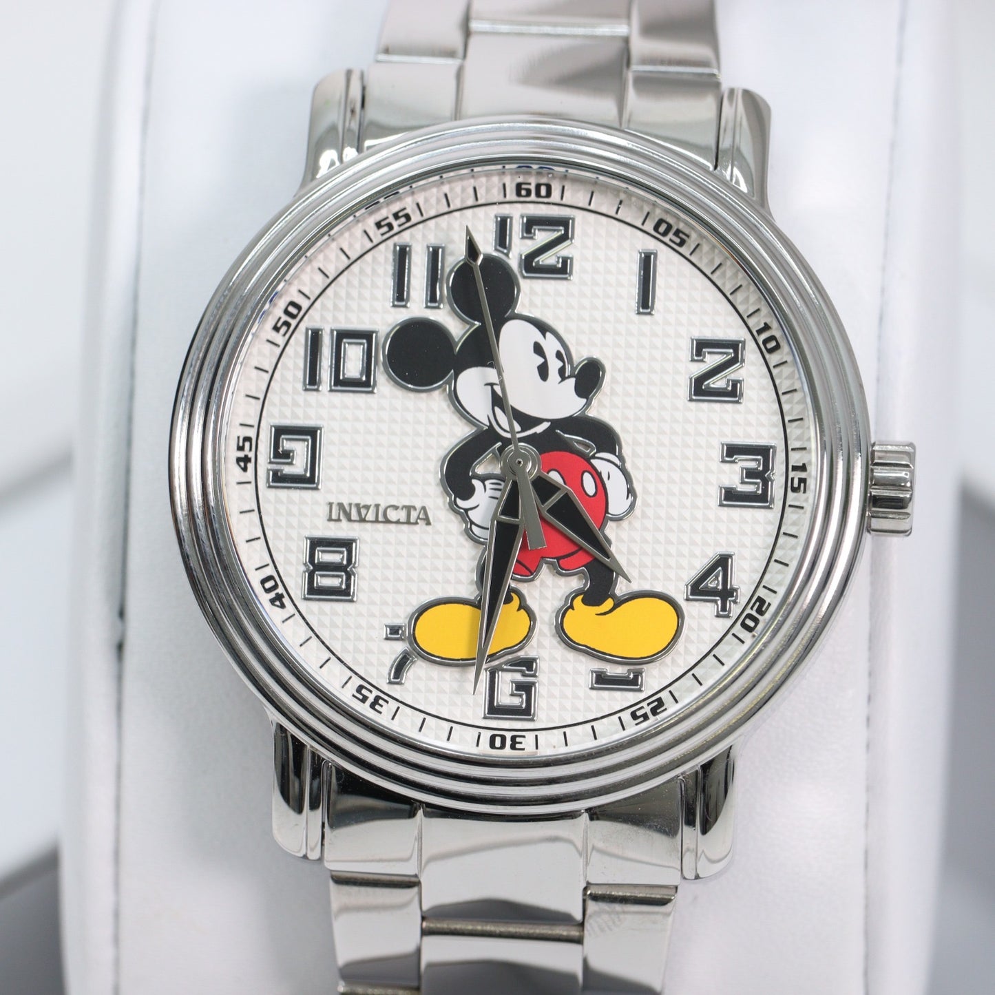 Invicta Disney Limited Edition Mickey Mouse Men's Watch - 43mm, Steel Una Pulsera Gratis