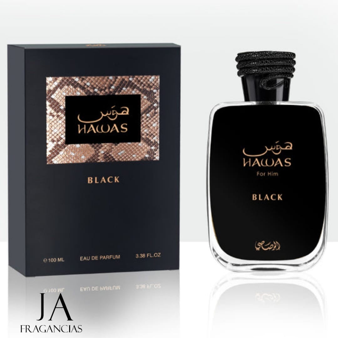 Hawas Black Eau de Parfum 3.4oz más 5 % Descuento Adicional