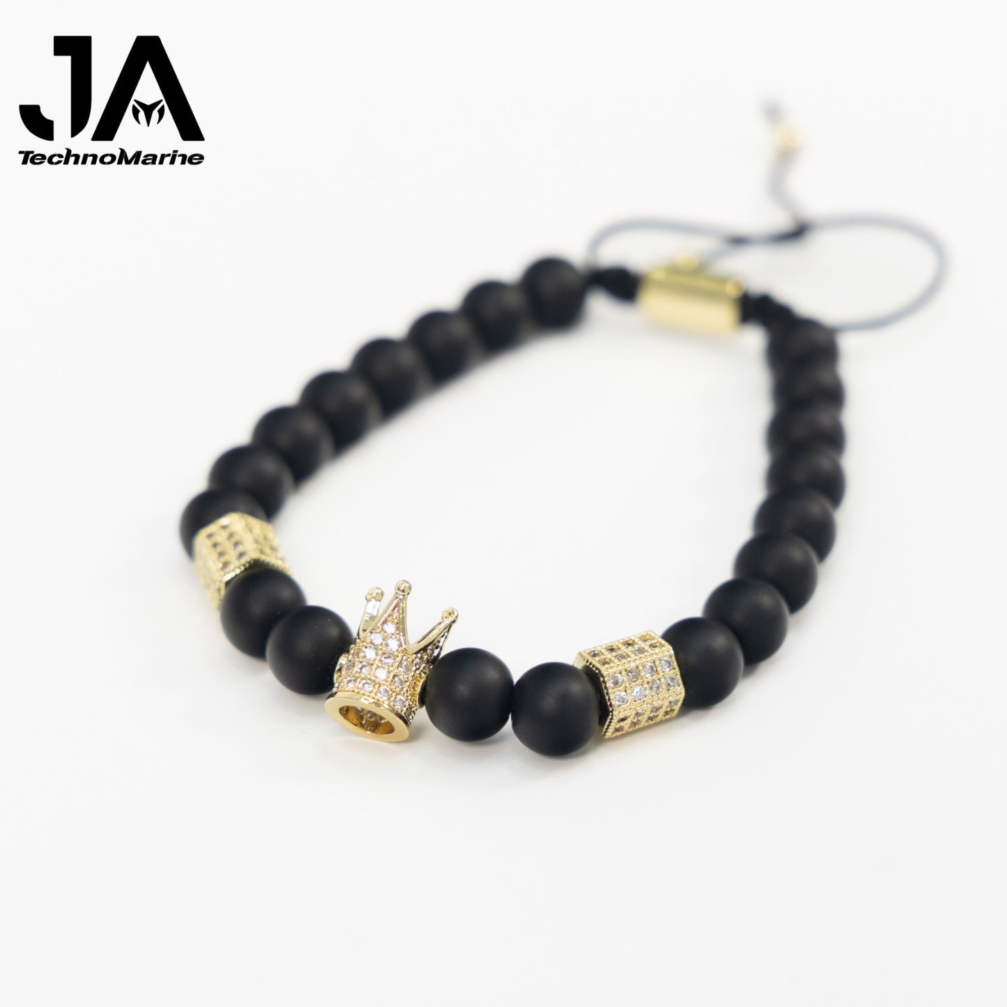 Pulsera Para Hombres Ajustable Color Oro