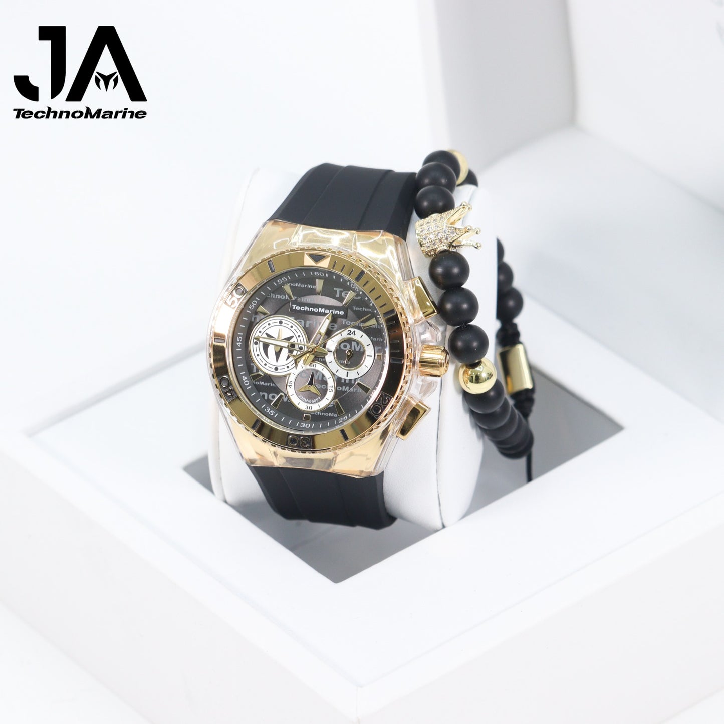 TechnoMarine Cruise California Men's Watch w/ Metal, Mother of Pearl & Oyster Dial