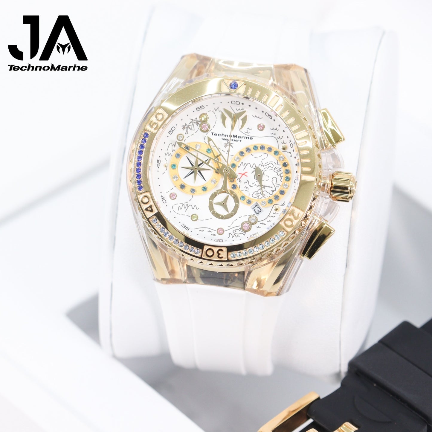 TechnoMarine Cruise Dream Women's Watch - 40mm Gold Dos Correas
