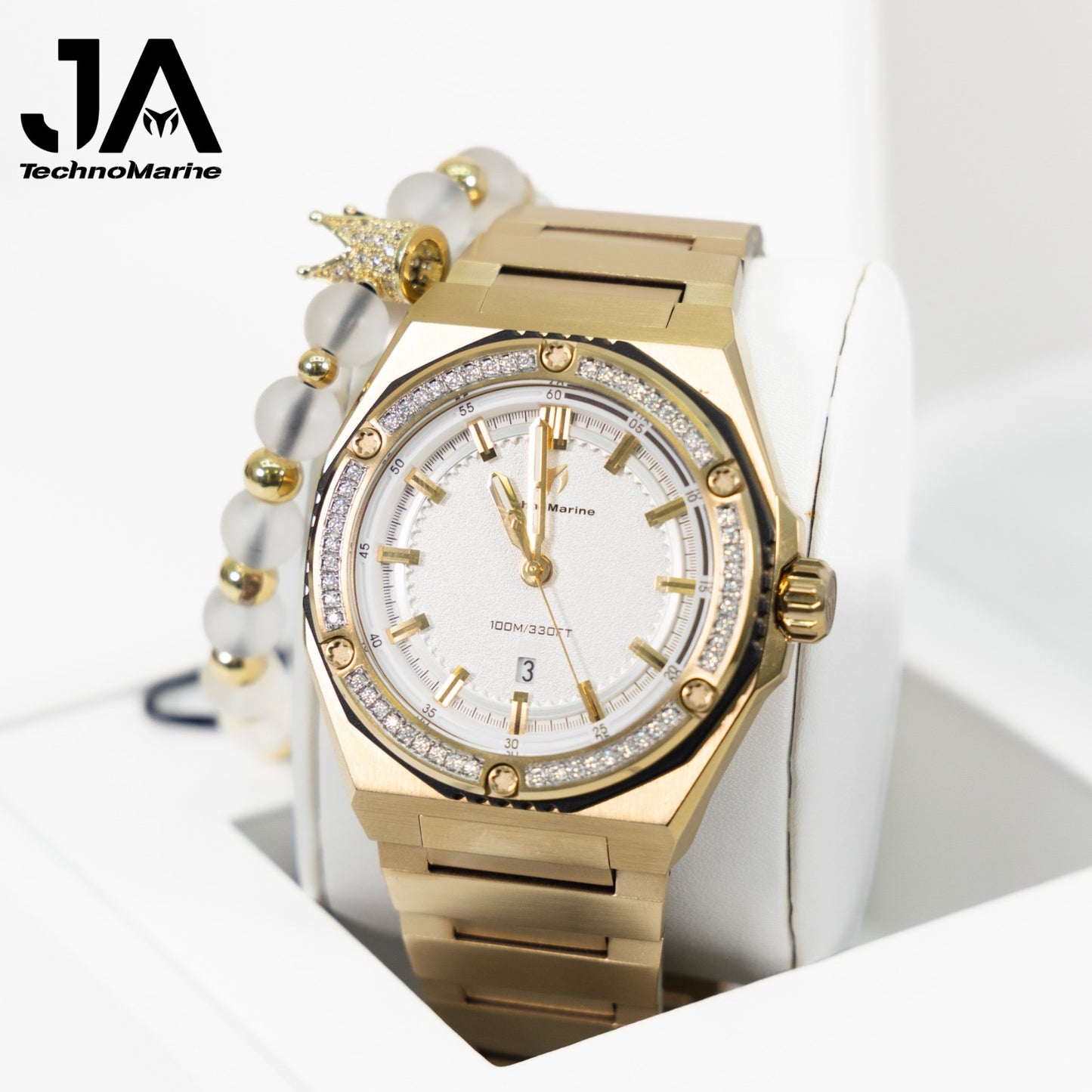 TechnoMarine Coral Coral Legacy Men's Watch - 45mm, Oro Custom