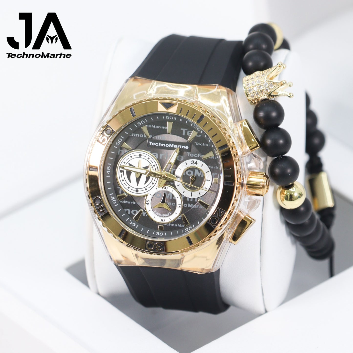 TechnoMarine Cruise California Men's Watch w/ Metal, Mother of Pearl & Oyster Dial