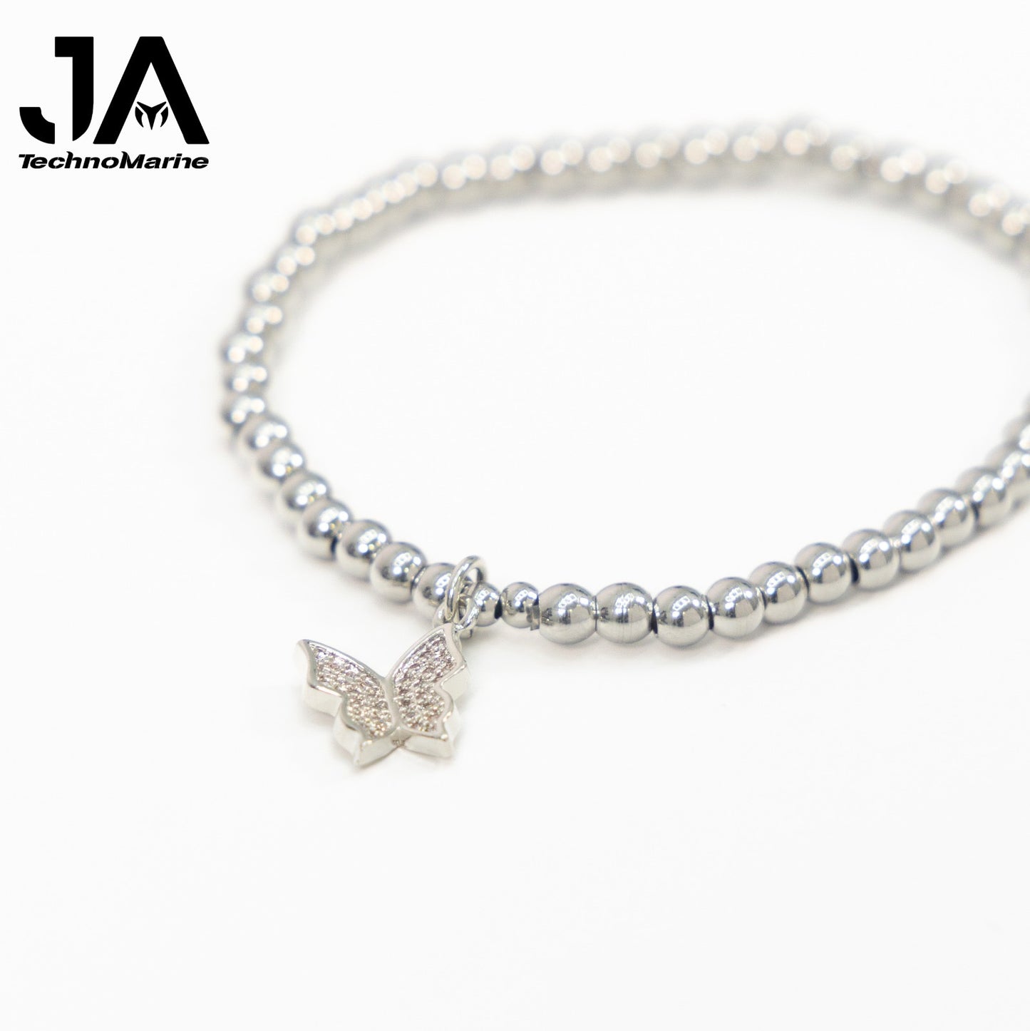 Pulsera Mujer Plata Ajustable Stainless Steel