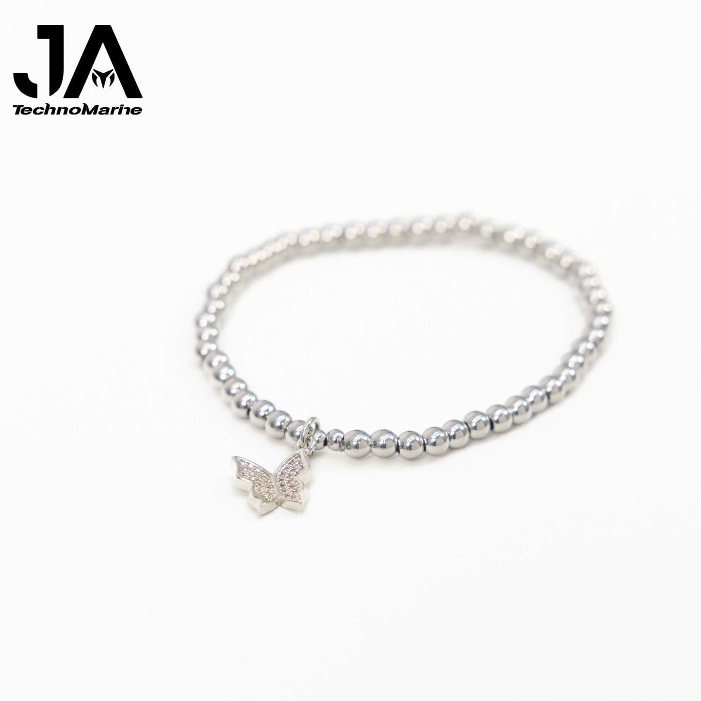 Pulsera Mujer Plata Ajustable Stainless Steel