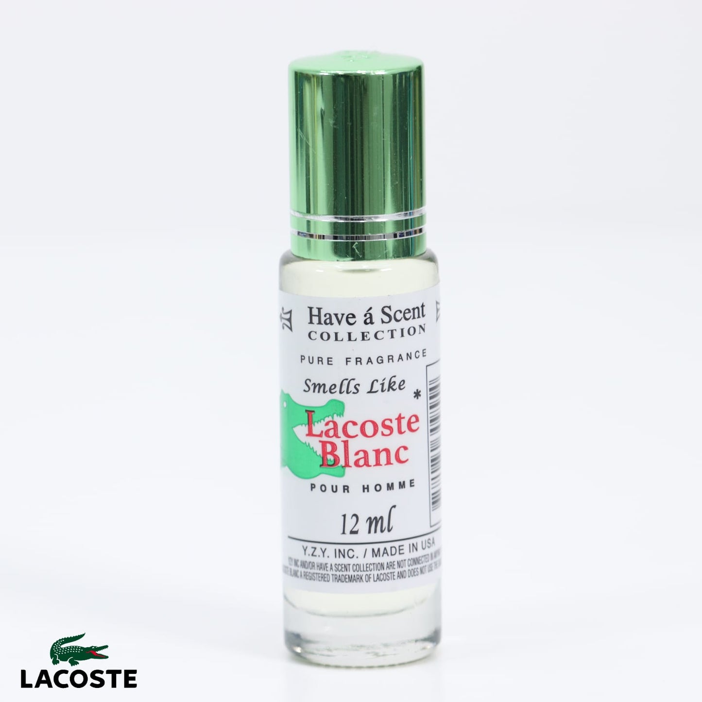 Perfume en Aceite Lacoste Blanc 12 ml
