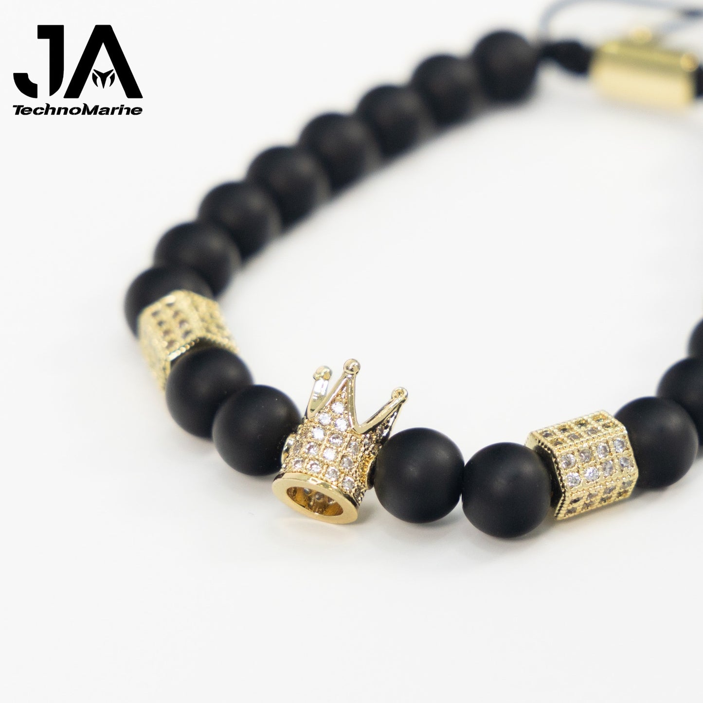 Pulsera Para Hombres Ajustable Color Oro