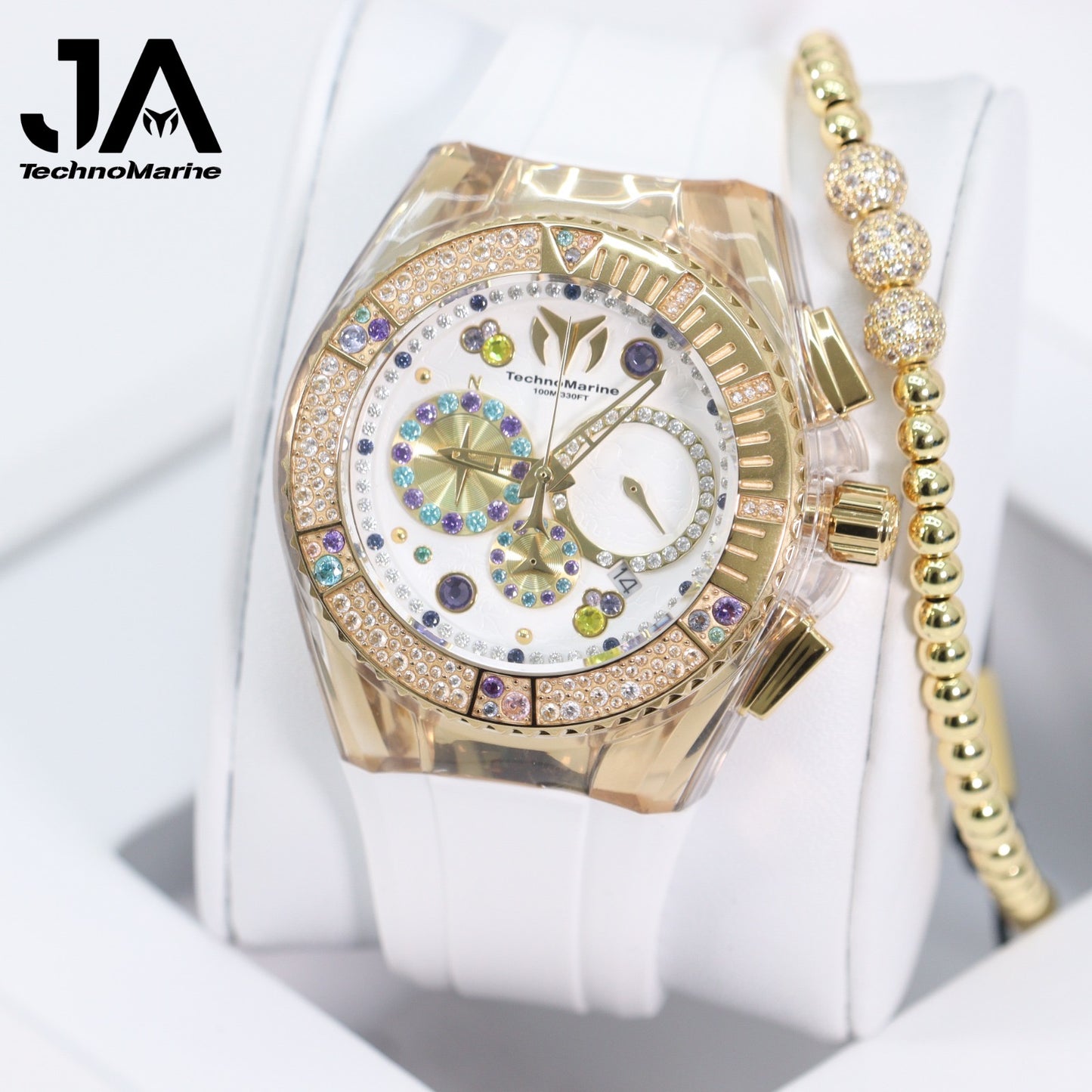 TechnoMarine Cruise Dream Women's Watch - 40mm, White Una Pulcera GRATIS