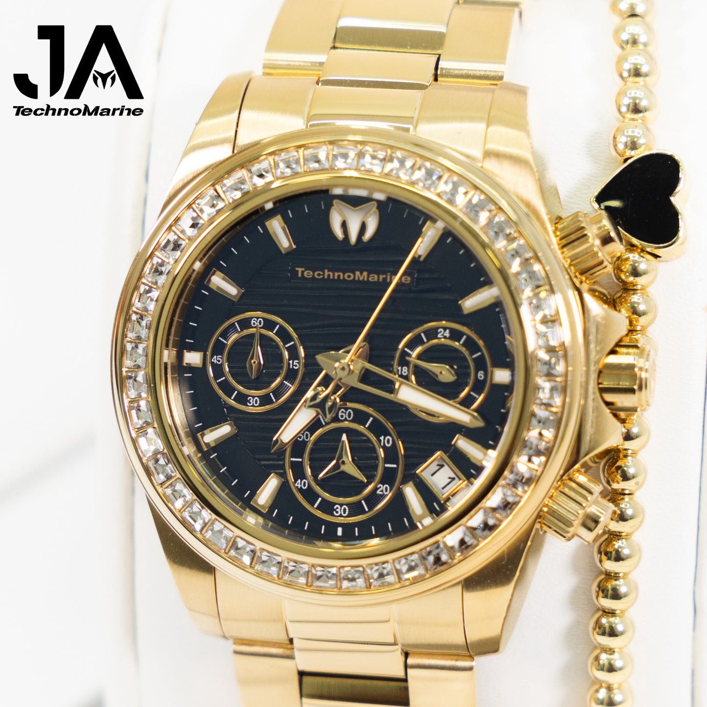 Technomarine Mujer Manta Ray Chronograph Quartz White Dial 38 mm