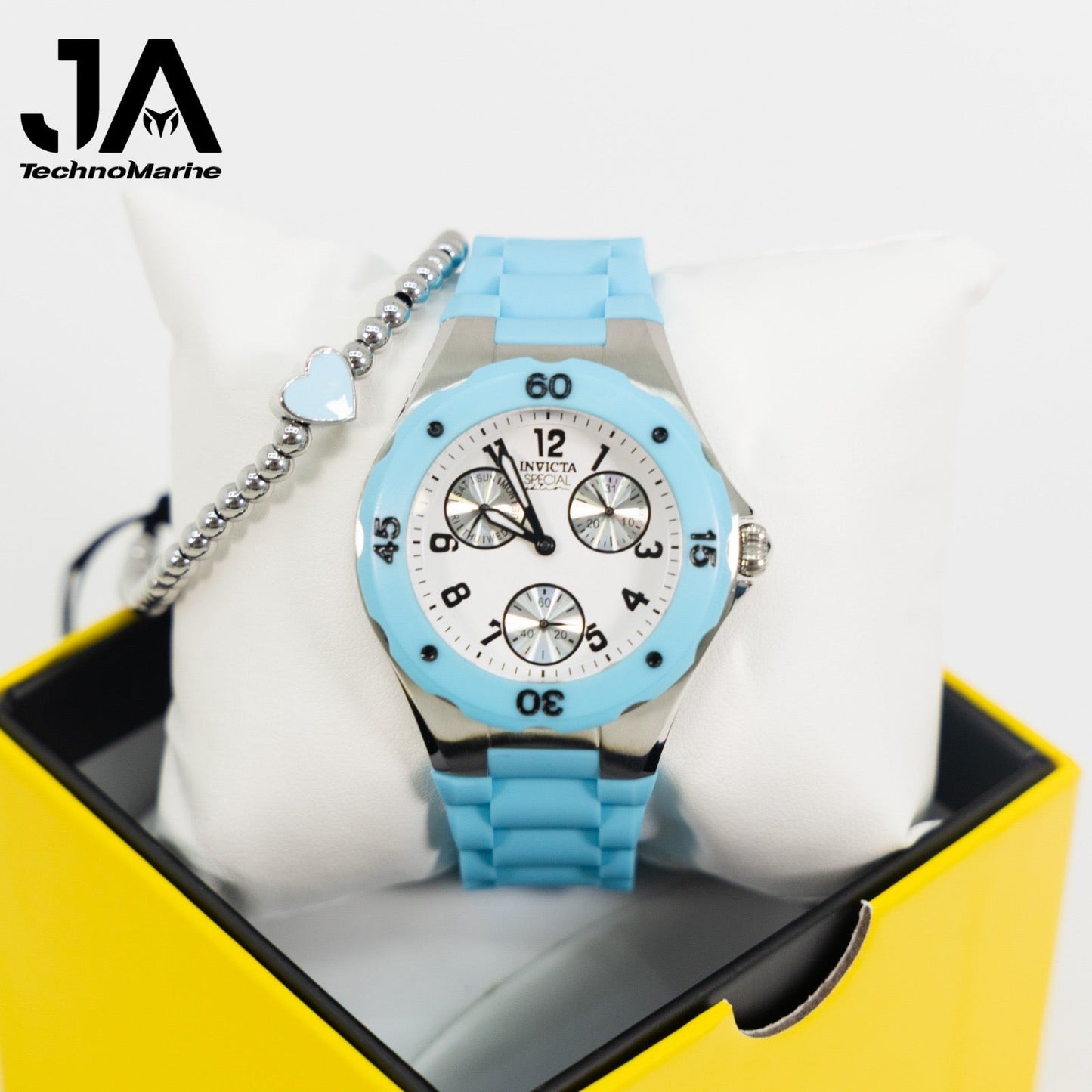 🎁 Invicta Angel Lady Blue - Ladies Watch Quartz 38mm (Discount)