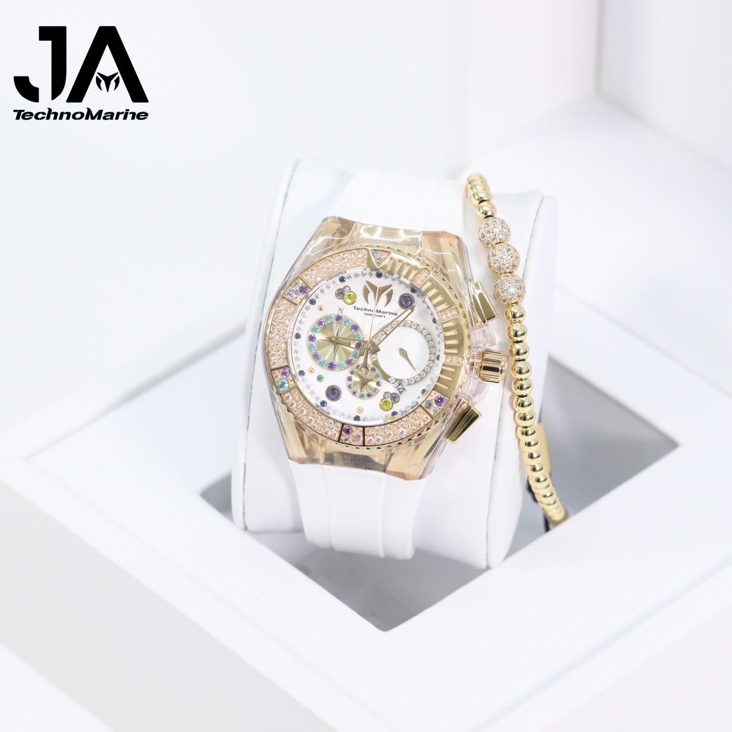 TechnoMarine Cruise Dream Women's Watch - 40mm, White Una Pulcera GRATIS