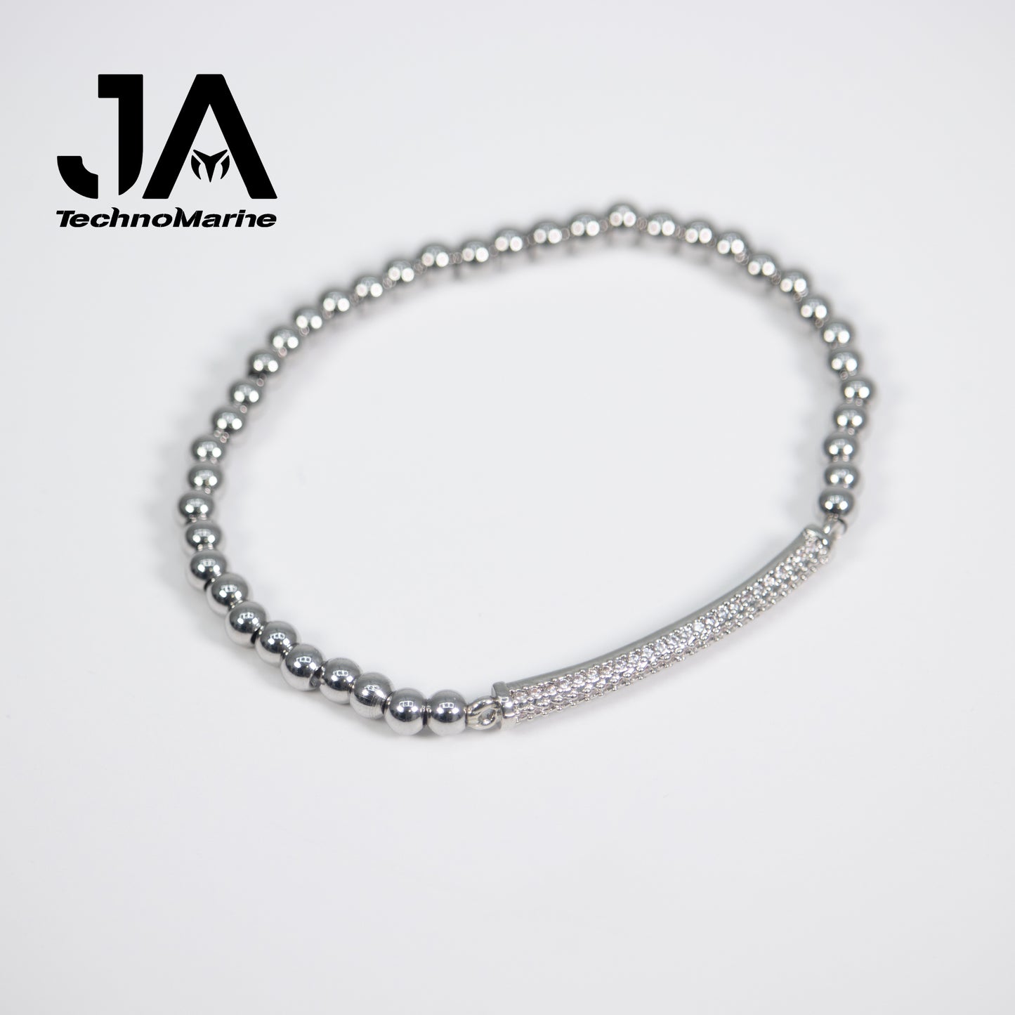 Pulsera De Mujer Silver Ajustable Stainless Steel