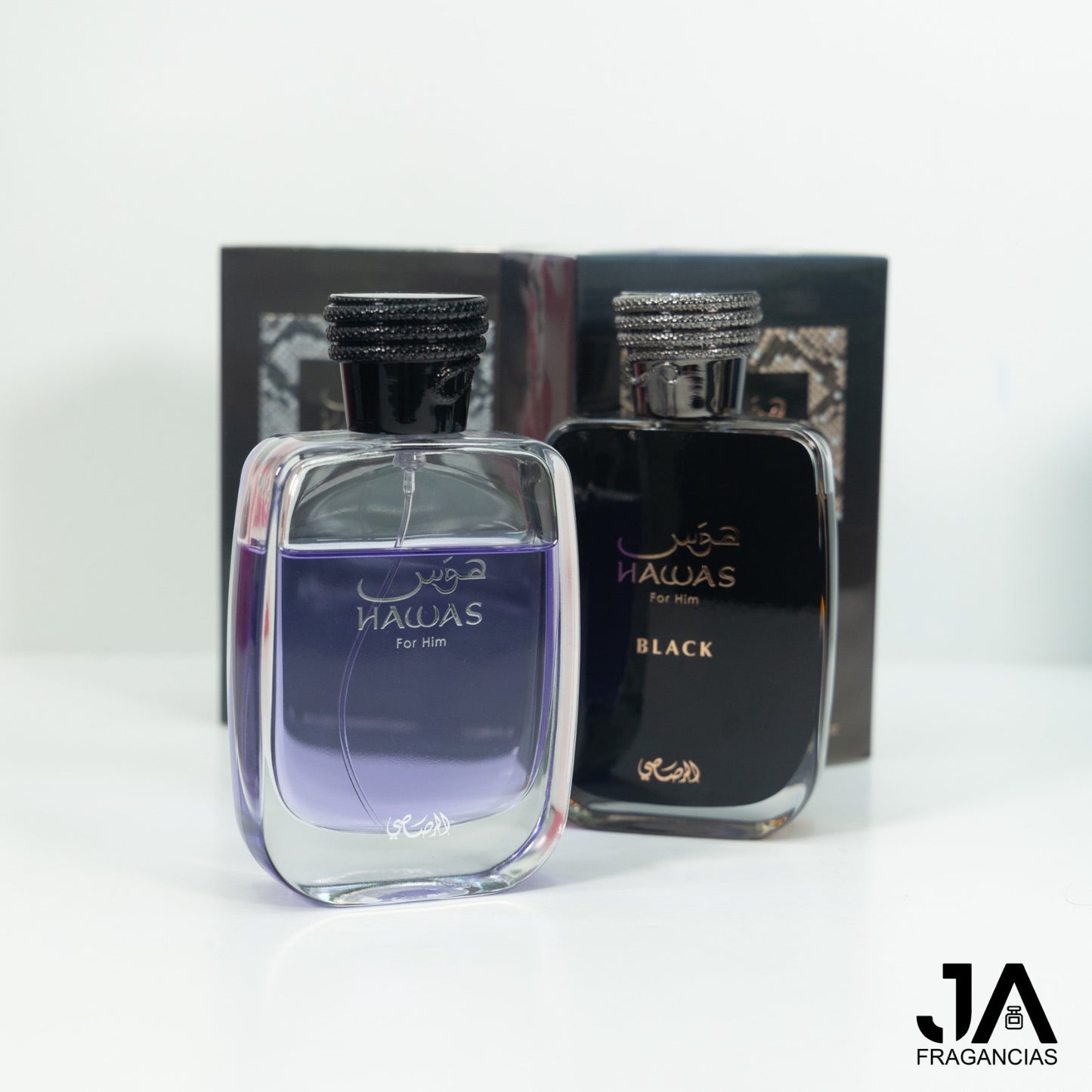 Hawas Rasasi y Black Pour Homme 3.4oz + 5% De Descuento