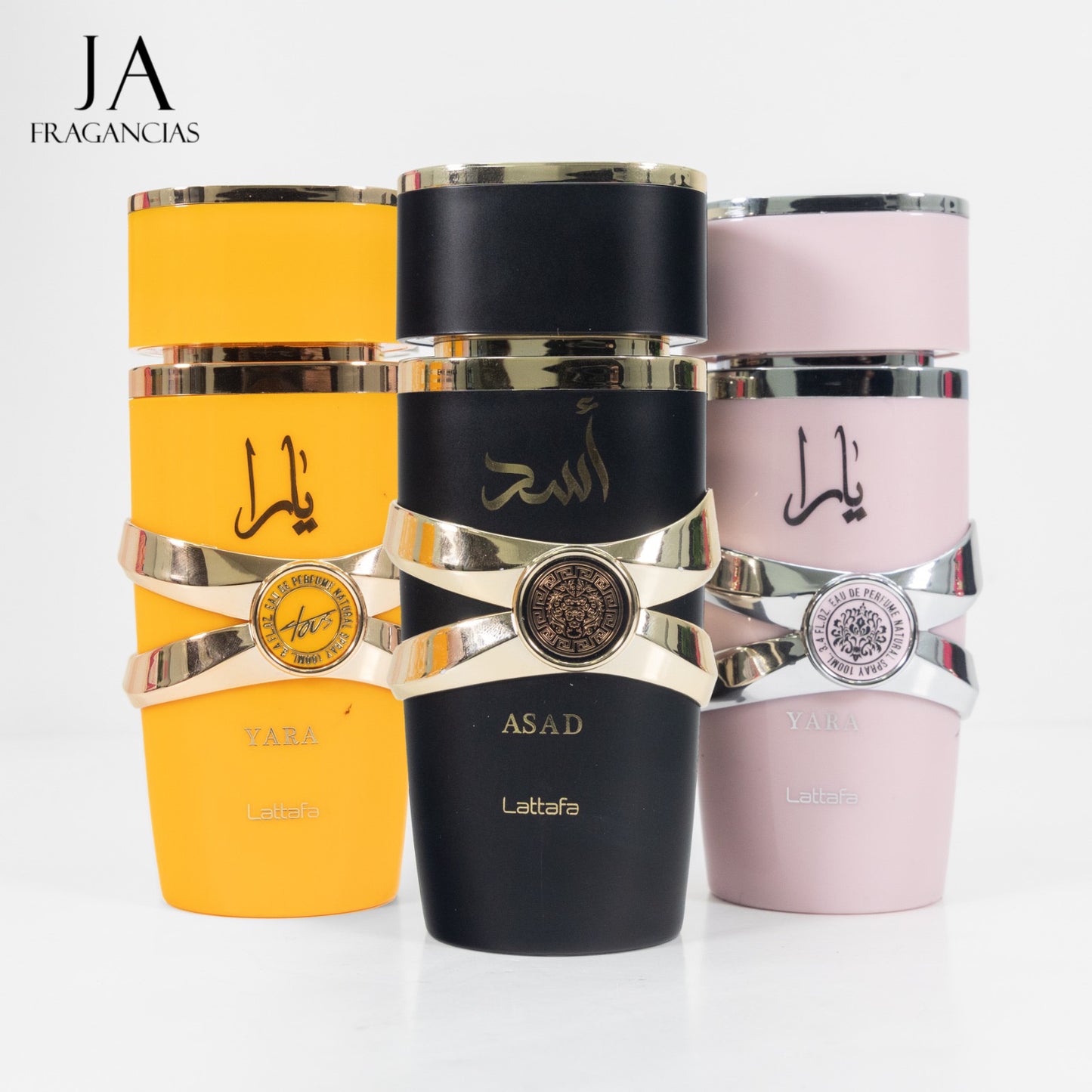“YARA” Combo 3 fragancias Lattafa Para Hombres y Mujeres