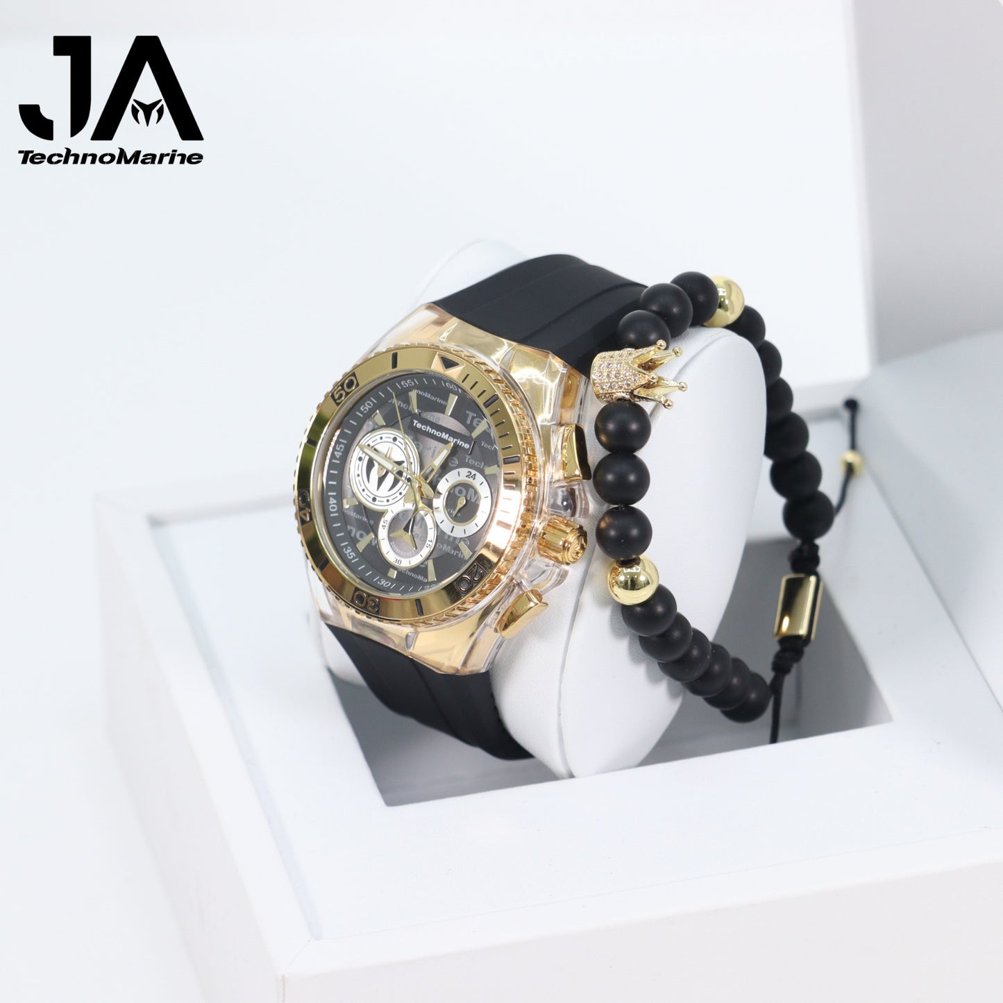 TechnoMarine Cruise California Men's Watch w/ Metal, Mother of Pearl & Oyster Dial