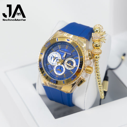 TechnoMarine Cruise California Men's Watch - 46.65mm, Blue