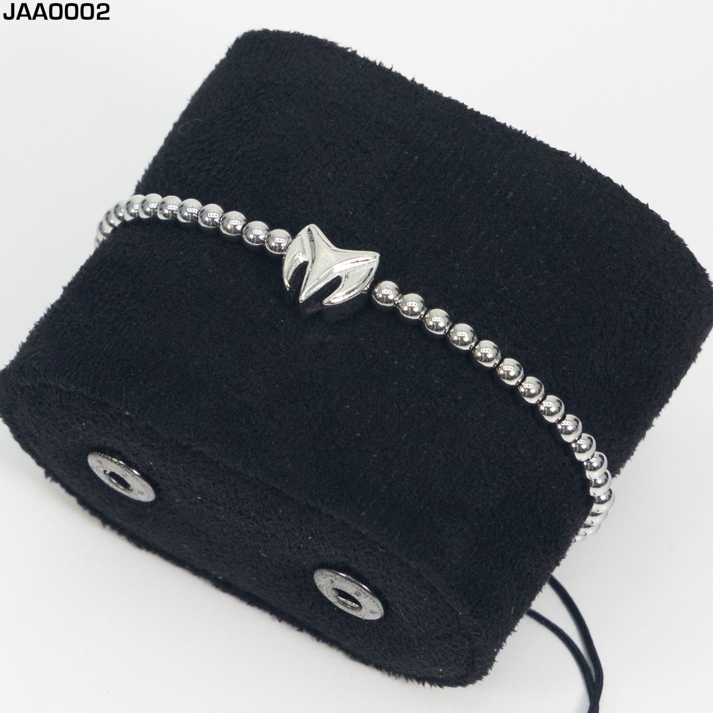 Pulsera Para Hombres Ajustable Color Silver