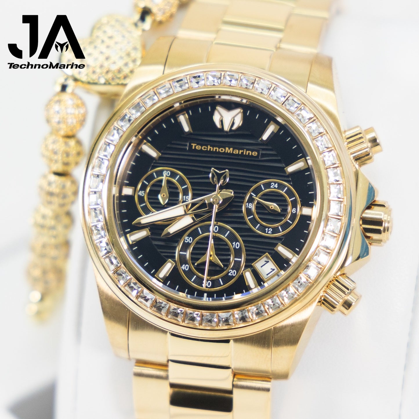 Technomarine Mujer Manta Ray Chronograph Quartz White Dial 38 mm