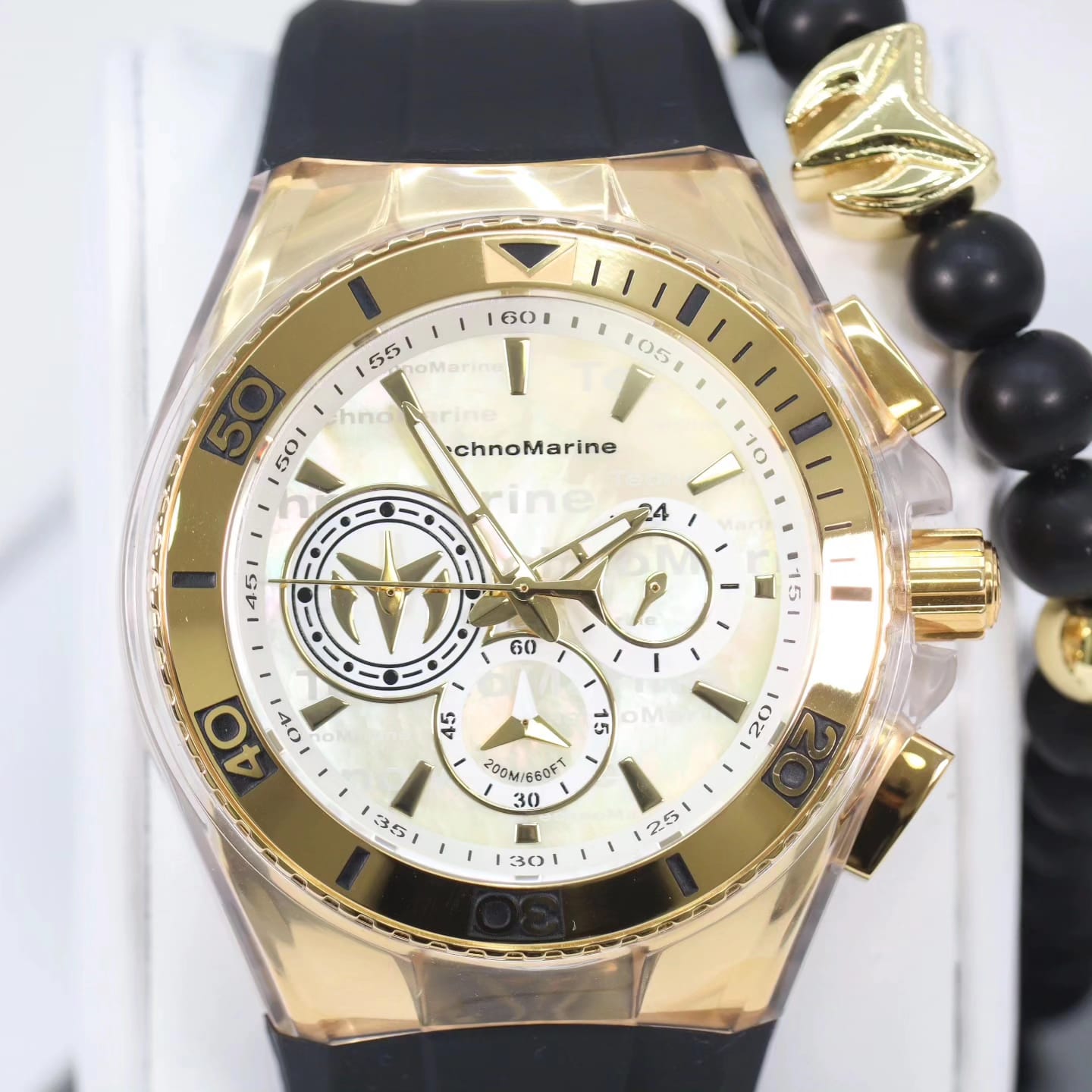 Technomarine Men's Cruise California Men's Watch w/ Metal, & Oyster Dial