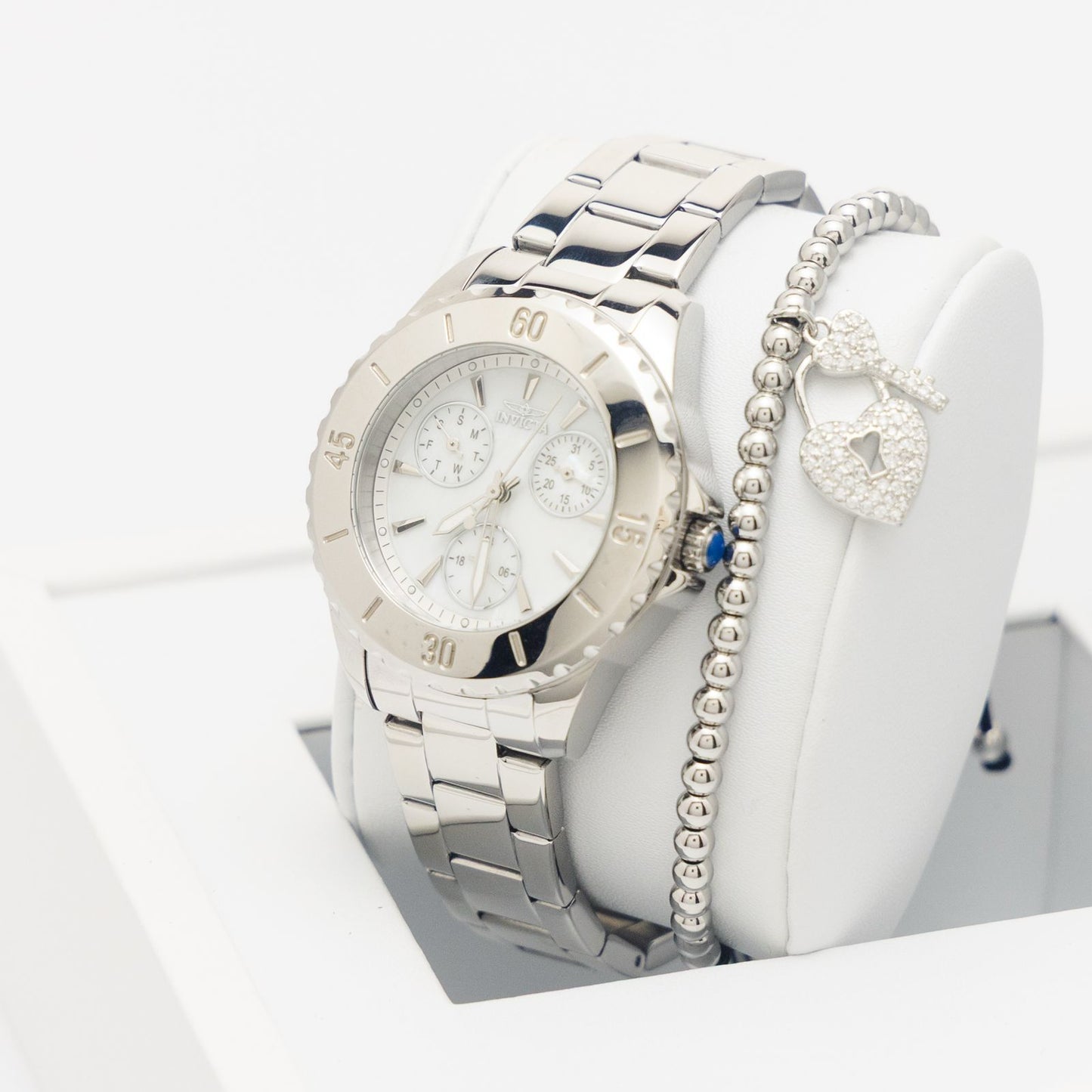 Invicta Angel Women's Watch - 38mm, Steel Incluye Pulsera Gratis