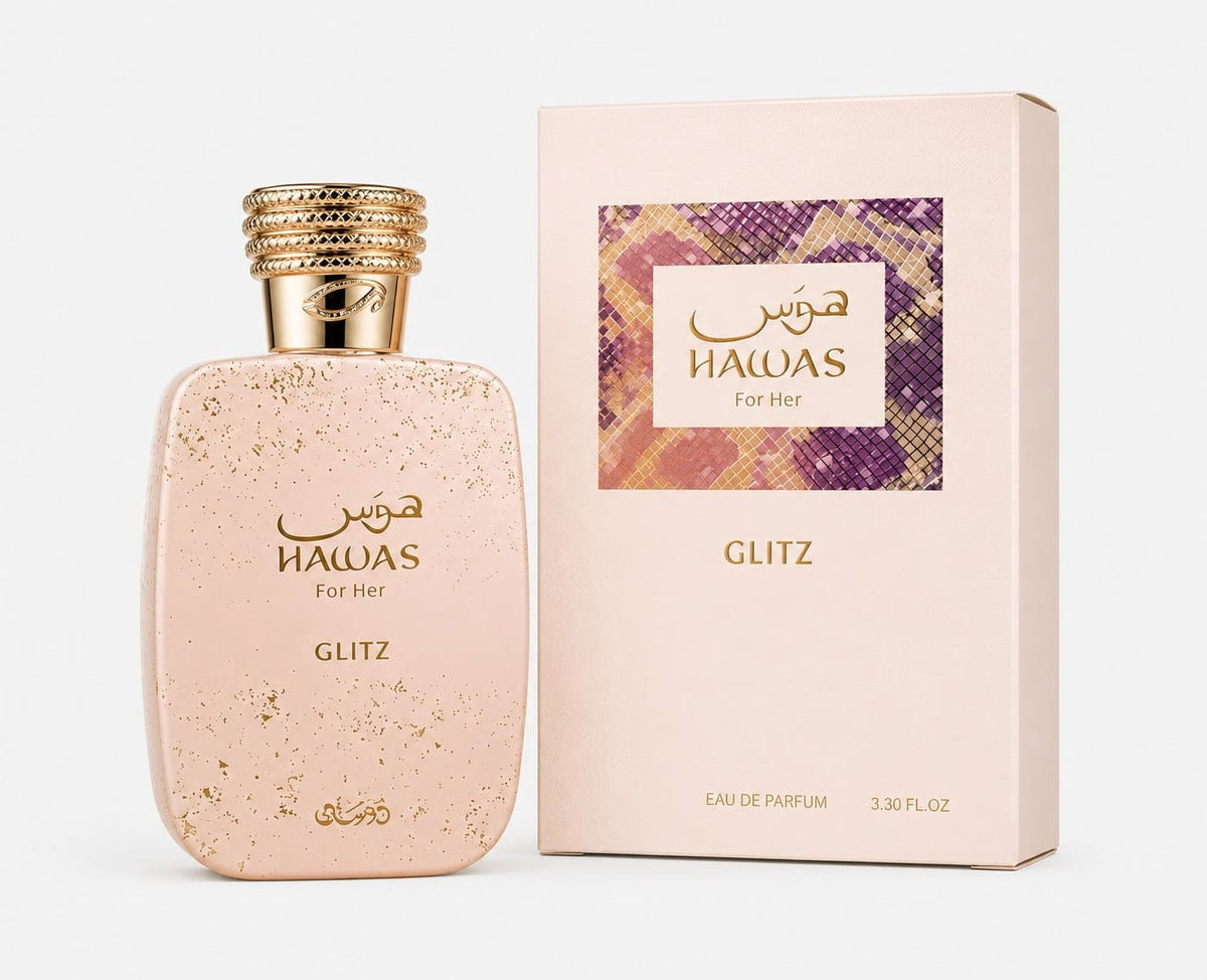 Hawas Glitz For Her Rasasi for women 3.3oz + 5% De Descuento Adicional