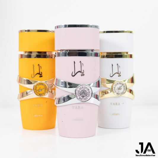 5 × 105.27 Perfumes Yara + 5 % Descuento Adicional Escoje Tus favoritos 👇🏽