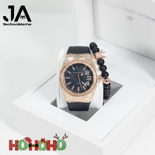 Technomarine Cruise Monogram 45mm Rose Gold with Stones 5% De Descuento = $94.99